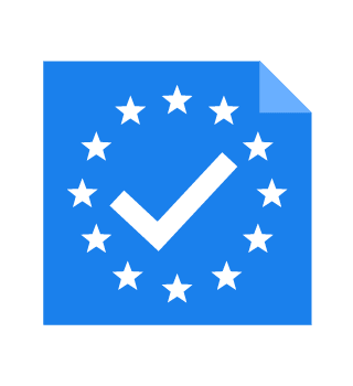 EU GDPR compliance logo