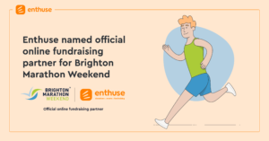 Enthuse is the official online fundraising partner for Brighton Marathon Weekend