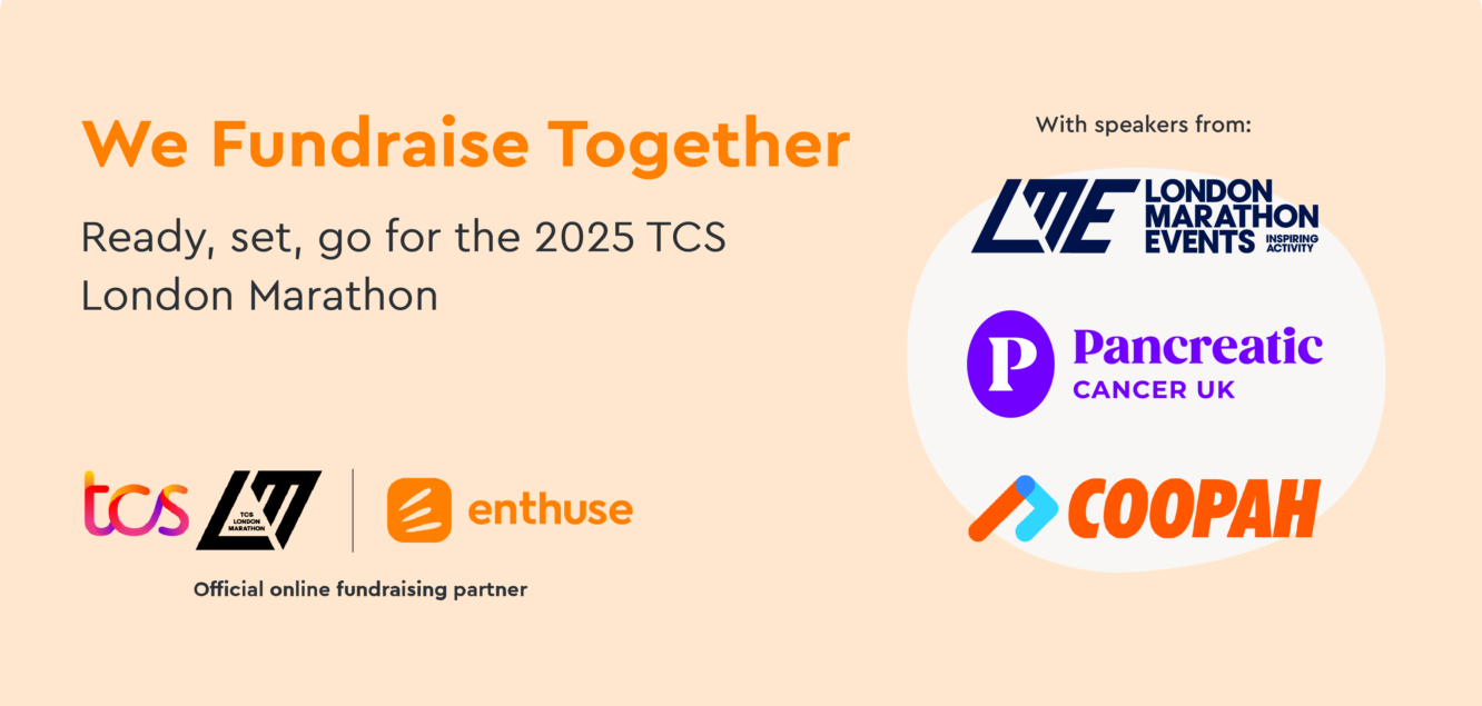 2025 TCS London Marathon webinar Enthuse Branded fundraising for