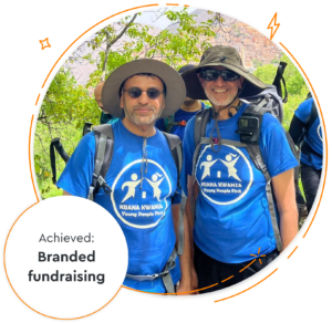 Kijana Kwanza achieved branded fundraising with Enthuse