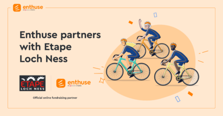 enthuse named as the official fundraising partner for the etape loch ness