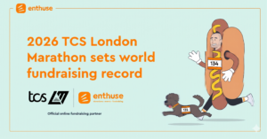 2026 tcs london marathon break fundraising record with enthuse as official fundraising partner