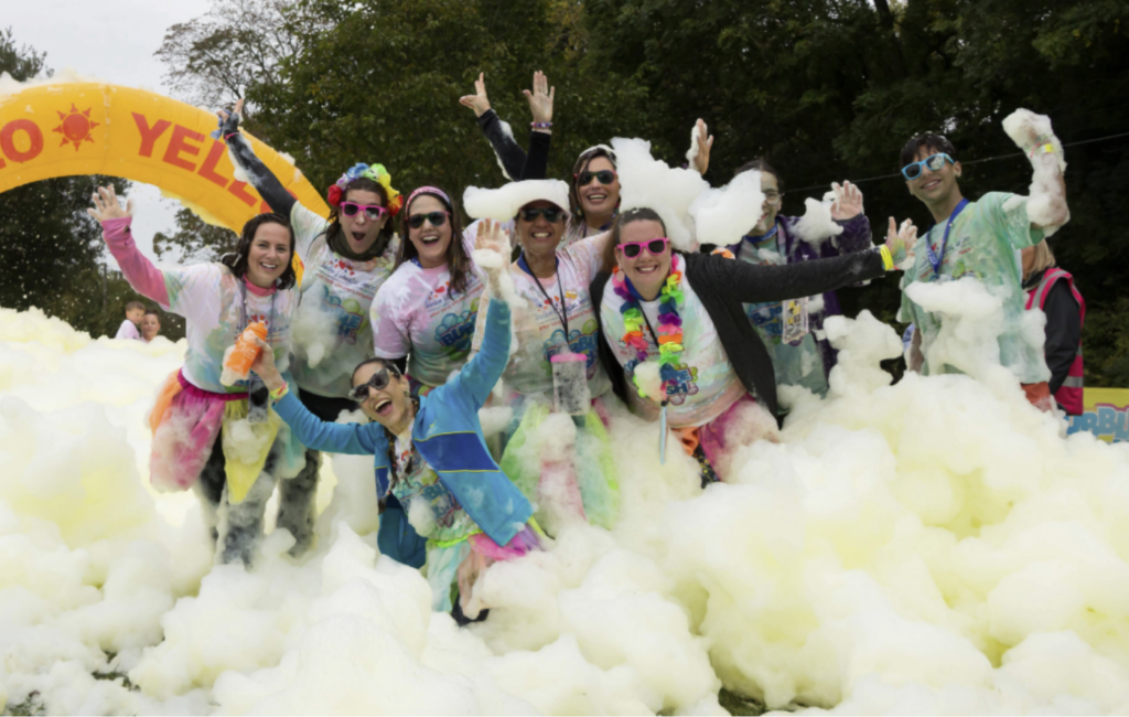 hdh fundraisers at bibble rush